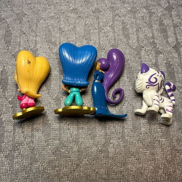 Shimmer and Shine 4-Piece Character Toy Figure Playset Ages 4-7 - Picture 3 of 4